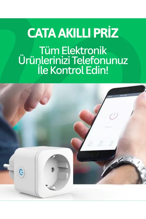 CT-4010 Akıllı Wifi Priz - Tüm Elektronik Ürünleriniz Kontrol Altında