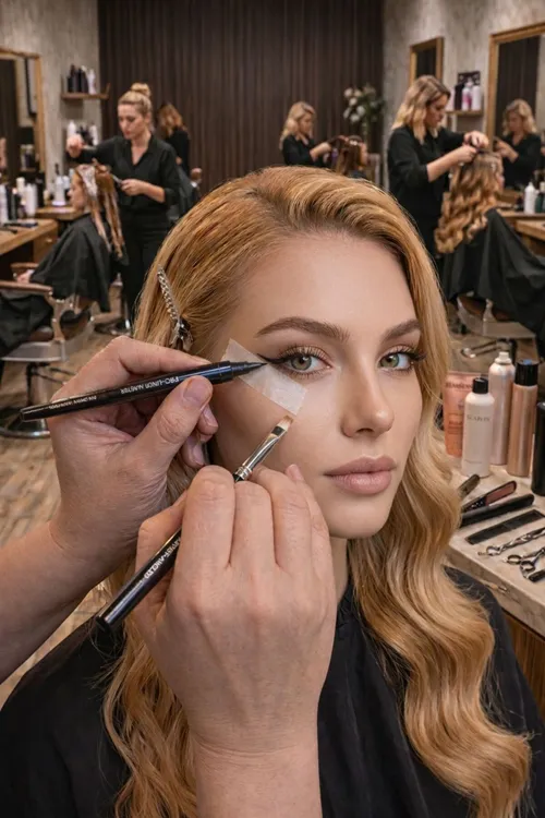 Makyaj Bandı Burun Cilt Yanak Parmak Bant Kapatıcı Fondöten Eyeliner Makyaj Ürünleri Kadın Bakım