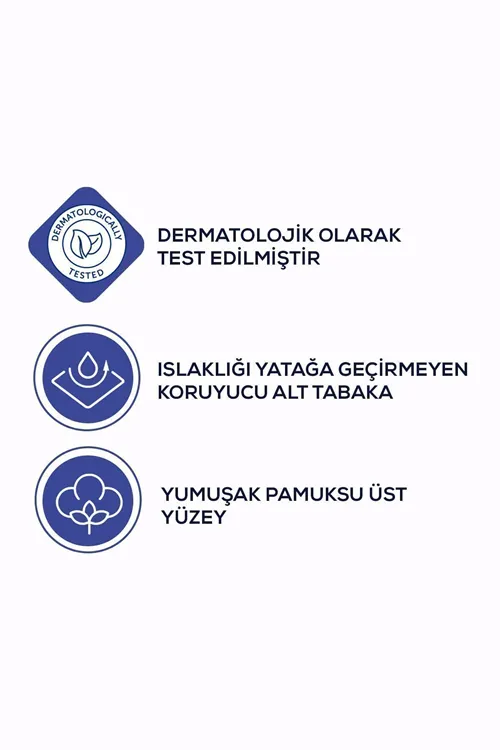 Yatak Koruyucu Örtü 60x90 Cm 30'lu x5 Adet