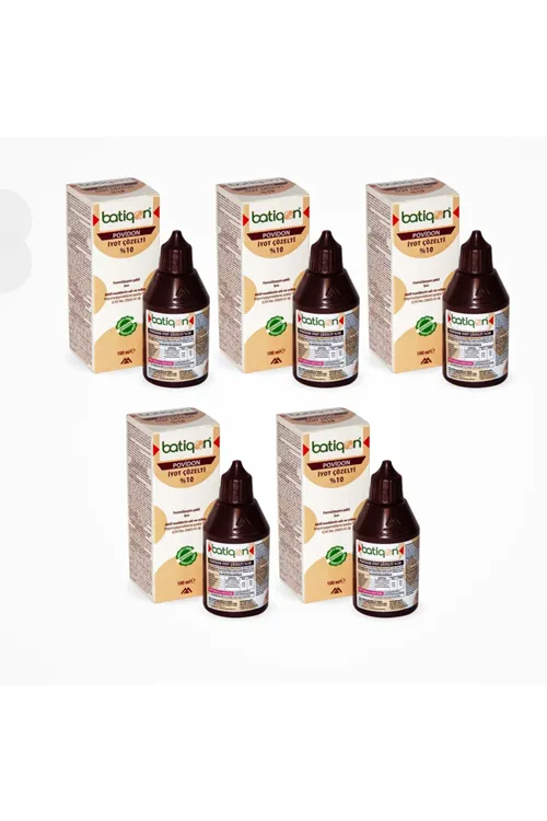 Batikon Antiseptik Solüsyon (10% İyot Çözelti) 100 ml - 5 Adet