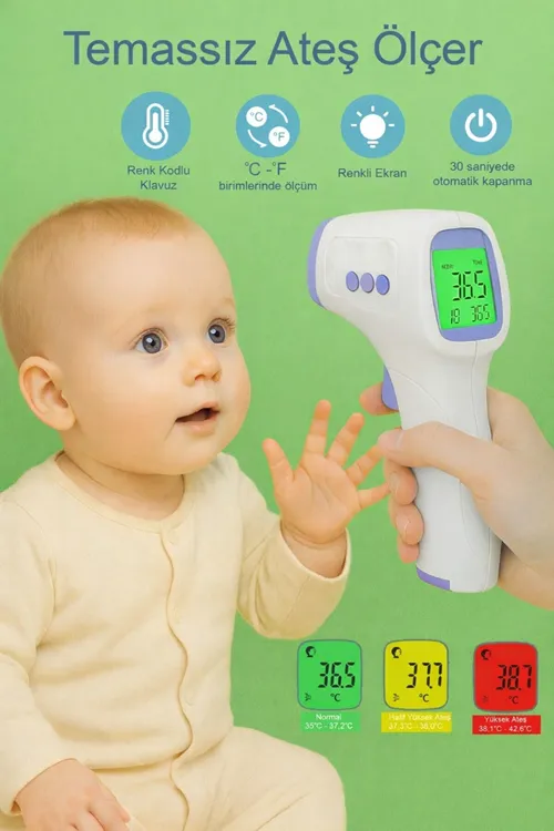 Life Net Temassız Dijital Ateş Ölçer Temassız Ateş Ölçer
