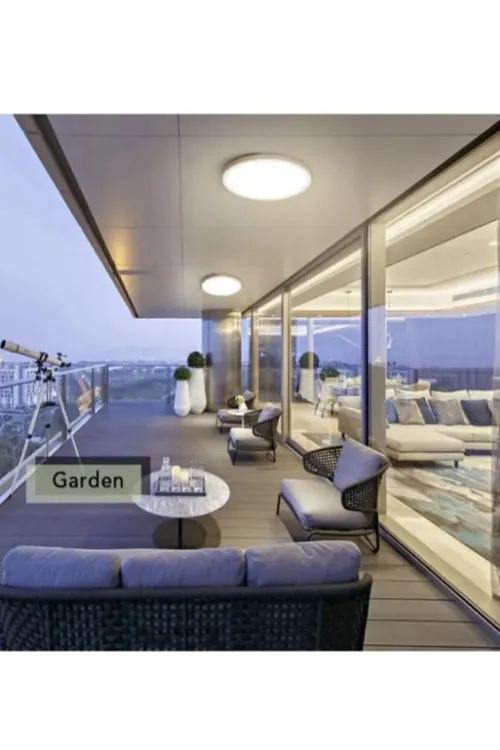 KORÇAM Aydınlatma Glop Armatürü Led Avize Aplik Balkon Banyo Koridor Lambası Led (BEYAZ)