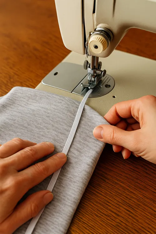 2 Adet Don Lastiği Esnek Beyaz Bel Lastiği Yassı Lastik Paça 20 Metre