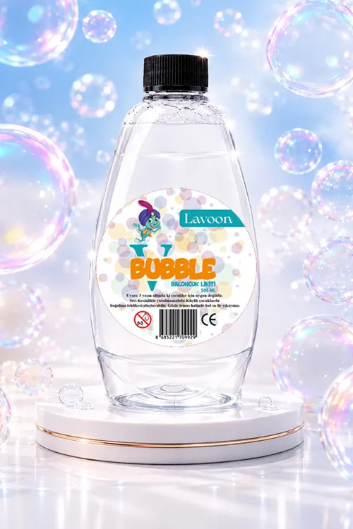 V-bubble Kaliteli Formül Baloncuk Sıvısı Likiti Köpük Tabancası Baloncuk Likidi 500 ml