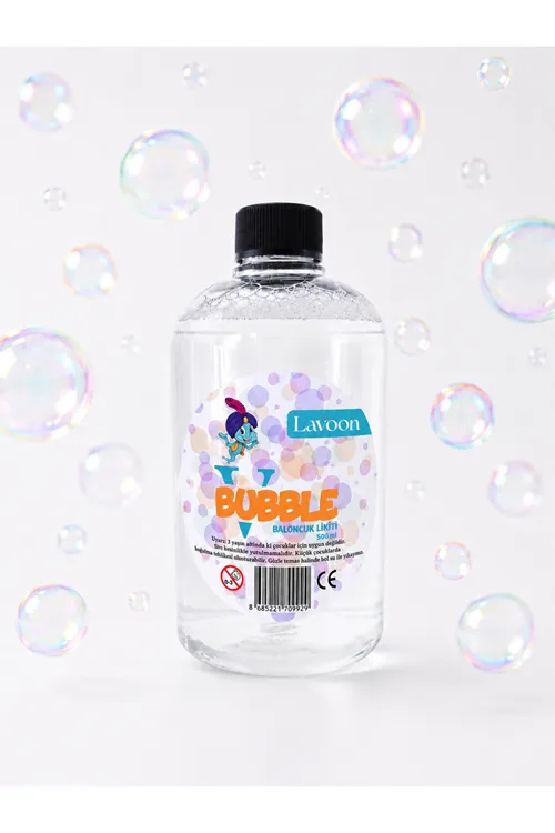 V-bubble Kaliteli Formül Baloncuk Sıvısı Likiti Köpük Tabancası Baloncuk Likidi 500 ml