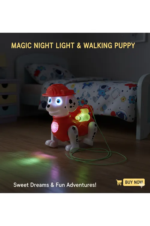 Paw Patrol Köpek Hayvan Pilli Yürüyen Işıklı Müzikli Köpek Oyuncak