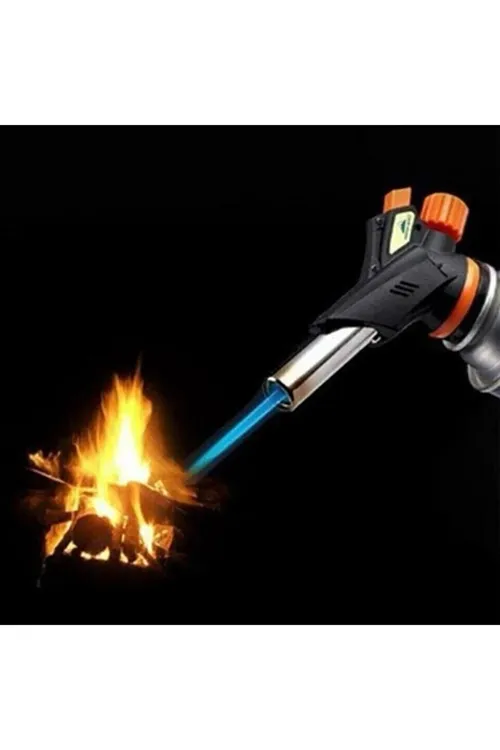 1300 Derece Profesyonel Pürmüz Çakmak WS-509C Kafa Çakmak 6 Adet Flash Gaz Hediye
