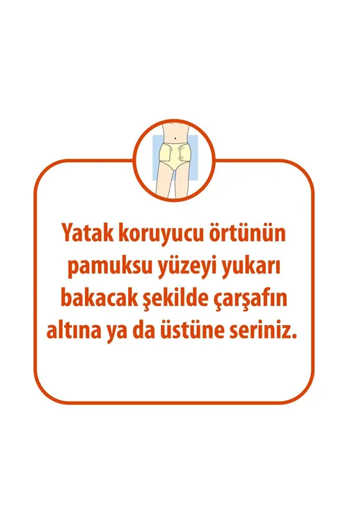 Yatak Koruyucu Örtü 90x180 Cm 30 Adet