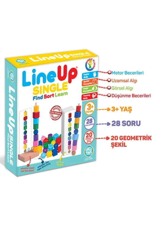 Line Up Single Boncuk Dizme Oyunu