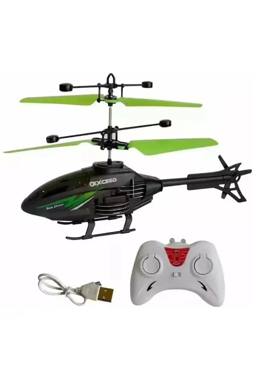 1. Kalite El Sensörlü Uzaktan Kumandalı Helikopter Şarj Edilebilir 20 Cm.