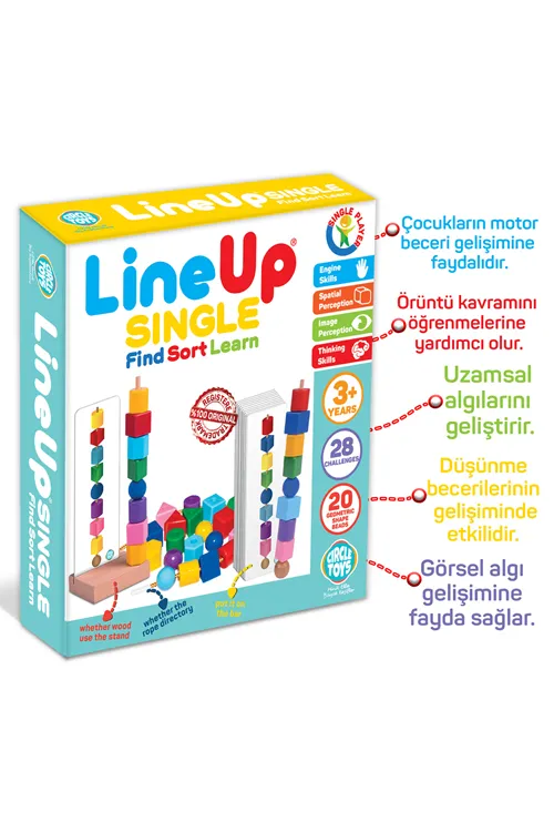 Line Up Single Boncuk Dizme Oyunu