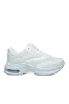 Kadın Beyaz Anorak Konforlu Hafif Sneaker Günlük Koşu Spor Ayakkabı