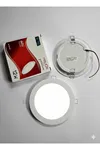12W Beyaz Işık Led Spot Panel Lamba Dahili Trafolu Dış çap 15.5cm İç çap 12cm