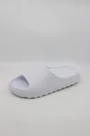 EVA Unisex Kadın Erkek Beyaz Sabo Günlük Rahat Balkon Bahçe Havuz Plaj Terliği