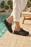 Siyah Füme Günlük Sahil Havuz Plaj Terliği Unisex Terlik & Sandalet