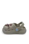 Bej Ayıcıklı Unisex Çocuk Terlik&Sandalet