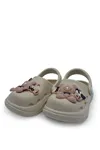 Bej Ayıcıklı Unisex Çocuk Terlik&Sandalet