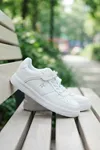 Beyaz Günlük Sneaker Cırtlı Unisex Çocuk Spor Ayakkabı