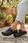 Siyah Füme Günlük Sahil Havuz Plaj Terliği Unisex Terlik & Sandalet