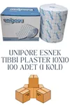 UNIPORE ESNEK TIBBİ FLASTER 10X10 100 ADET (1 KOLİ)