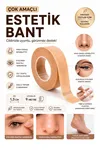 Çok Amaçlı Makyaj Bandı Eyeliner Far Göz Makyajı Yardımcı Estetik Burun Bandı Hassas Ciltlere Uygun