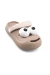 Kum Emoji Günlük Bahçe Sahil Plaj Kreş Unisex Çocuk Terlik&Sandalet