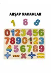Ahşap Rakamlar Eğitici Zeka Geliştirici Matematik Öğretici Set (CE SERTİFİKALI)