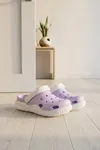 Beyaz Lila Günlük Sahil Havuz Plaj Terliği Kadın Terlik & Sandalet