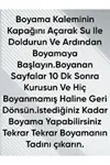 Unicorn Su Kalemi İle Sihirli Boyama Kitabı Water Painting