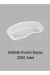 Beyaz Plastik Böbrek Küveti 2000 Adet