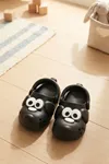 Siyah Köpek Figürlü Sevimli Günlük Bahçe Sahil Plaj Kreş Unisex Çocuk Terlik & Sandalet