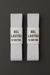 2 Adet Don Lastiği Esnek Beyaz Bel Lastiği Yassı Lastik Paça 20 Metre