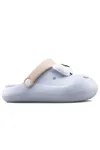 Bebe Mavi Emoji Günlük Bahçe Sahil Plaj Kreş Unisex Çocuk Terlik & Sandalet