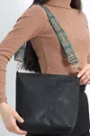 Siyah Şık Çok Yönlü Günlük Kadın El & Omuz Çantası