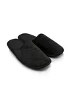 Comfort Unisex Siyah Ev Terliği Rahat Hediyelik Çeyizlik Misafir Terliği