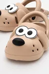 Doggy Vizon Köpek Figürlü Sevimli Günlük Bahçe Sahil Plaj Kreş Unisex Çocuk Terlik&Sandalet