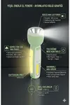 Şarjlı El Feneri Çift Fonksiyonlu 100W Led