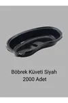 Siyah Plastik Böbrek Küveti 2000 Adet