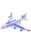 Hareketli Pilli Işıklı Aırbus Uçak