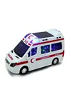 Oyuncak Büyük Boy Ambulans Pilli Sesli Işıklı Ambulans 112 Acil Araba