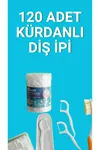 Kürdanlı Diş Ipi - Sade Tatsız Steril - 3x40 Adet