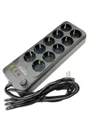 10'lu 2 Metre Kablolu 2USB+2TYPE-C Girişli Akım Korumalı Grup Priz