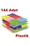 144 Adet Plastik Çamaşır Mandalı