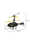 Lh-1804 El Sensörlü Usb Şarjlı Uçan Helikopter 20 Cm Karışık Renk( Sarı Yeşil Kırmızı)