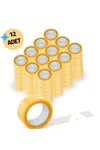 12 ADET A+ Plus 12 Adet Koli Bandı 45mm 100 Metre Kopmayan Koli Bandı Güçlü Koli Bandı GODH-200