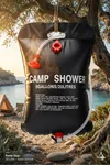 Kamp Duşu 20 LT Portatif Taşınabilir Kompakt Camp Shower 20 Litre Outdoor Duş Kamp Duş Piknik Duş