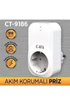 Ct 9186 Akım Korumalı Priz Ct 9186