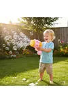 Köpük Atan Tabanca Oyuncağı Çok Delikli Pilli 23 Delikli Bubble Gun