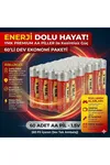 Alkalin AA Kalem Pil, 1,5V (Oyuncak - Mause - El Feneri ), 60'lı Paket YMK