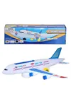 Pilli Işıklı Sesli Uçak Airbus Pilli Oyuncak sdgnh 1038993